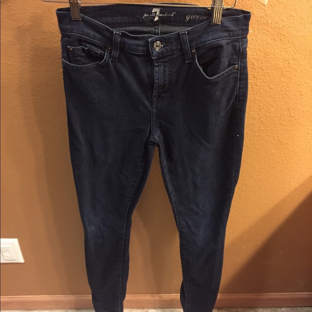 7 for all mankind skinny jeans 👖